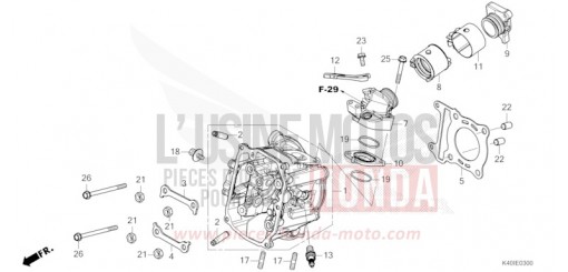 CYLINDER HEAD NSS125ADN de 2022